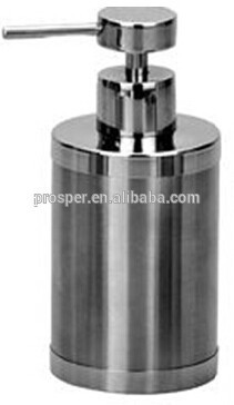 Stainless steel 18/8 soap dispenser