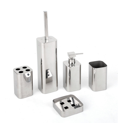 Stainless Steel Bathroom Accessory Set